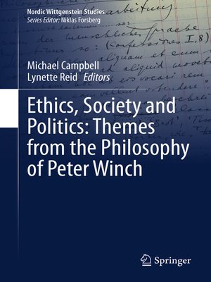 cover image of Ethics, Society and Politics